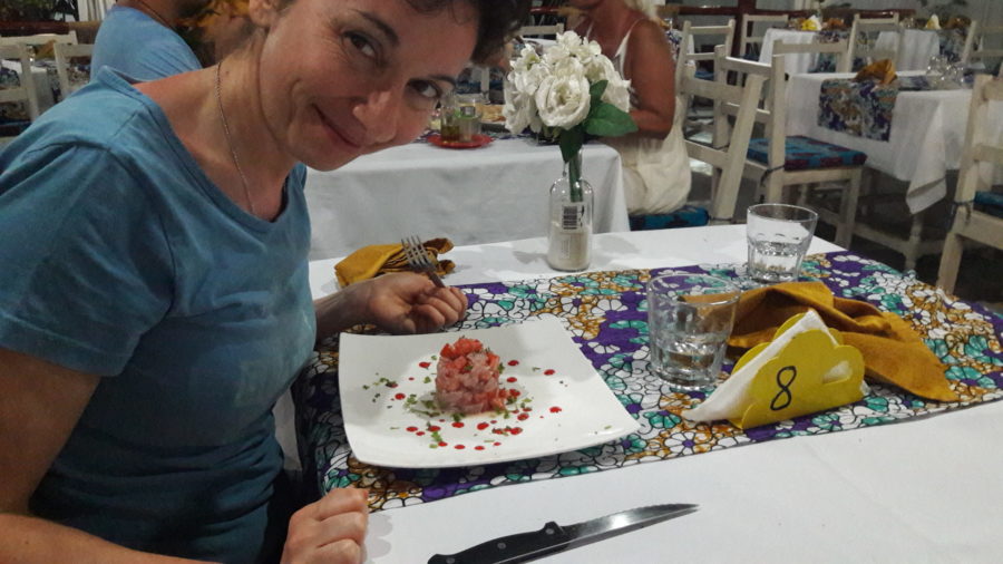piatto al Ristorante del Villaggio Seconda Stella a Destra