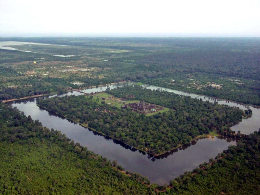 Angkor Wat from the air