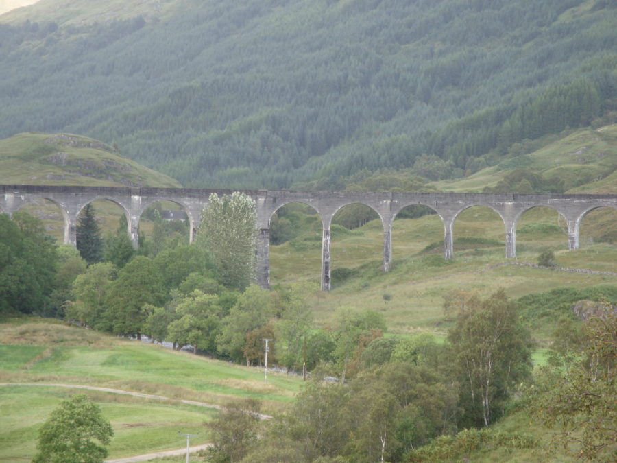 Viadotto di Glenfinnan, nella parte settentrionale del Loch Shiel