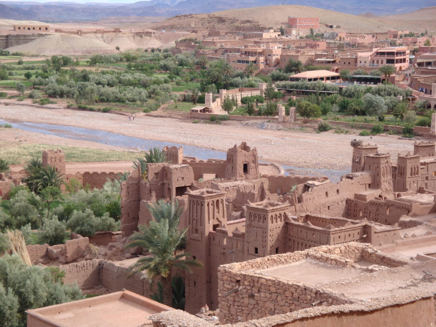 Ait Ben Haddou case in paglia